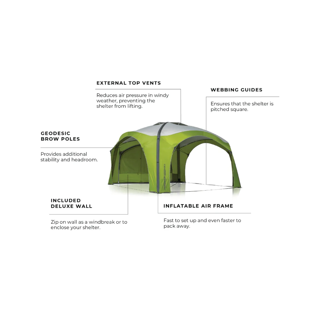 Aerobase 3 Inflatable Air Shelter - Image 6