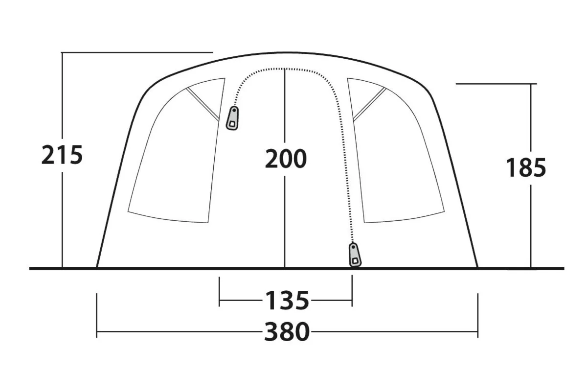 Colorado 6 Inflatable Tent - Image 9