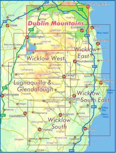 Dublin Mountains Map - Image 3