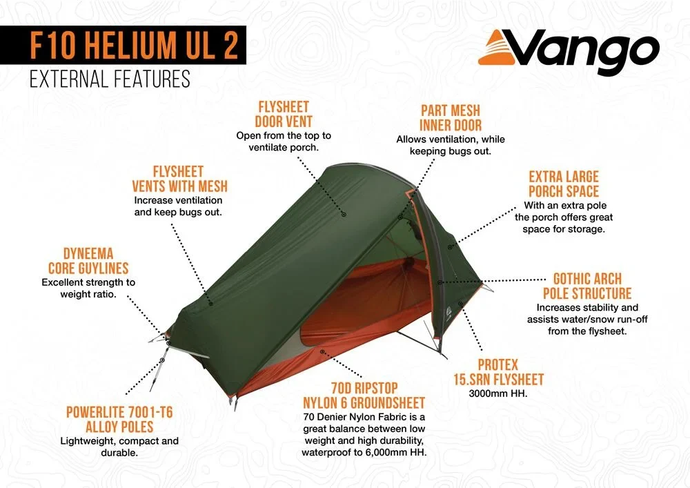 F10 Helium UL 2 Tent - Image 6