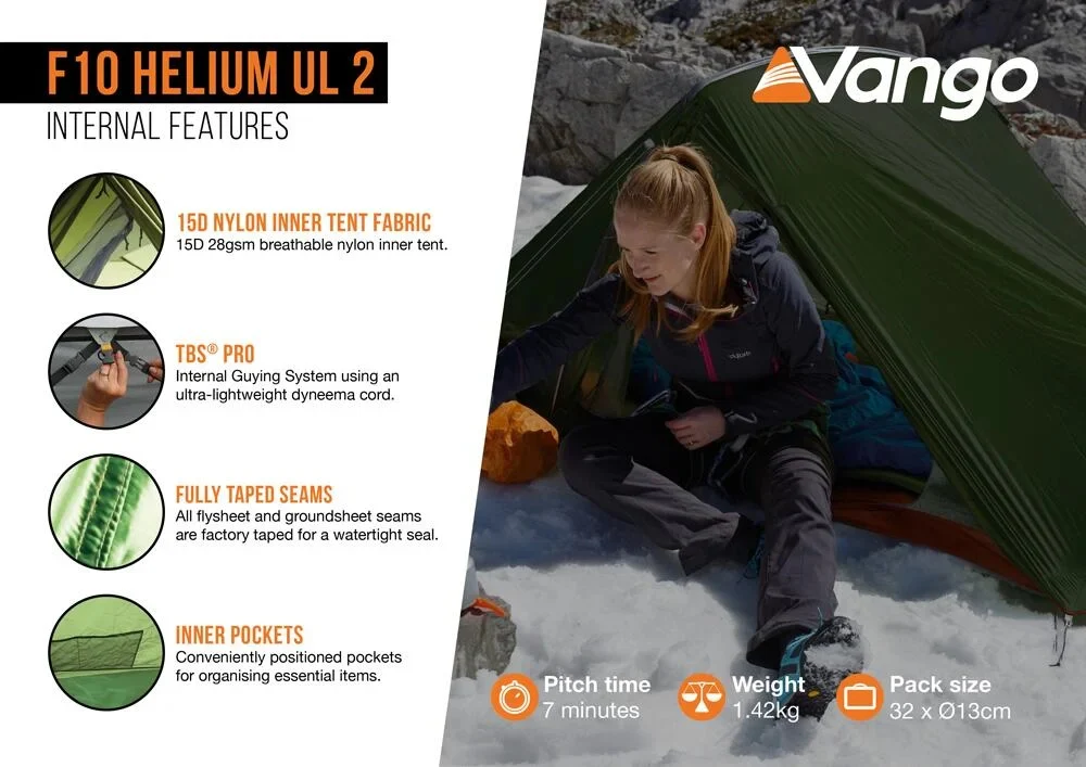 F10 Helium UL 2 Tent - Image 7
