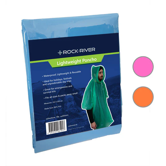 Unisex Lightweight/Emergency Poncho - Image 2