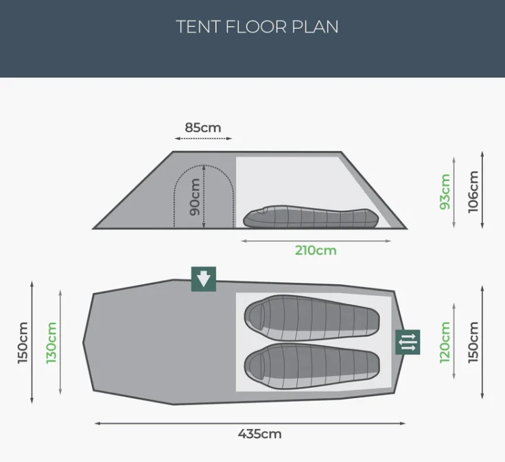 Respite 2 Extended Tent - Image 4