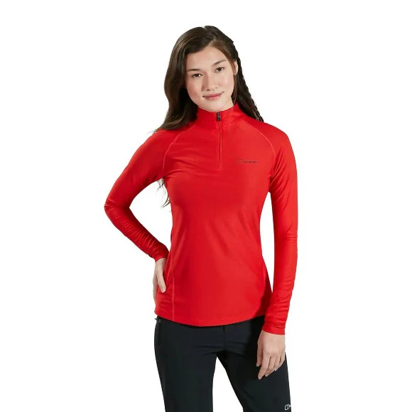 Women's 24/7 Tech Tee Long Sleeve Half Zip - Image 3